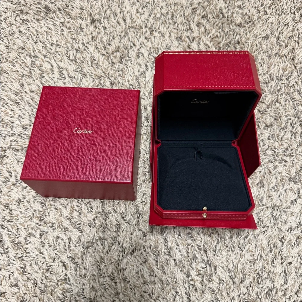 Cartier Red and Black Jewelry Box - Picture 1 of 1